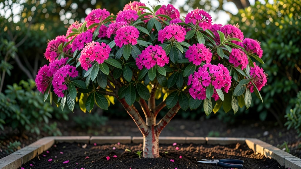 Big Pink Flower Tree: Pacific Northwest's Showstopping Vertical Garden Statement