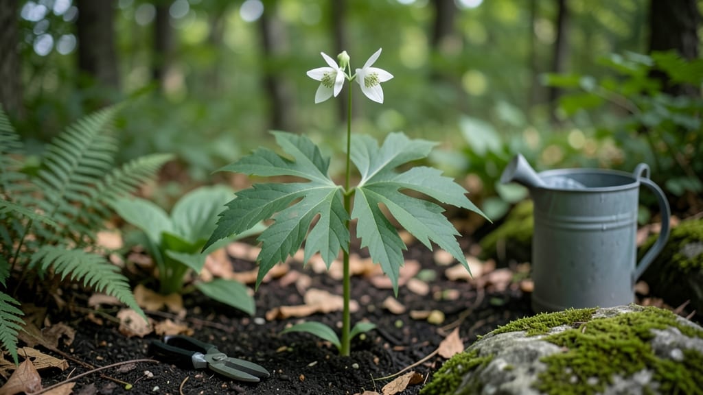 Diphylleia Skeleton Flower: Pacific Northwest's Frost-Proof Evergreen Stunner