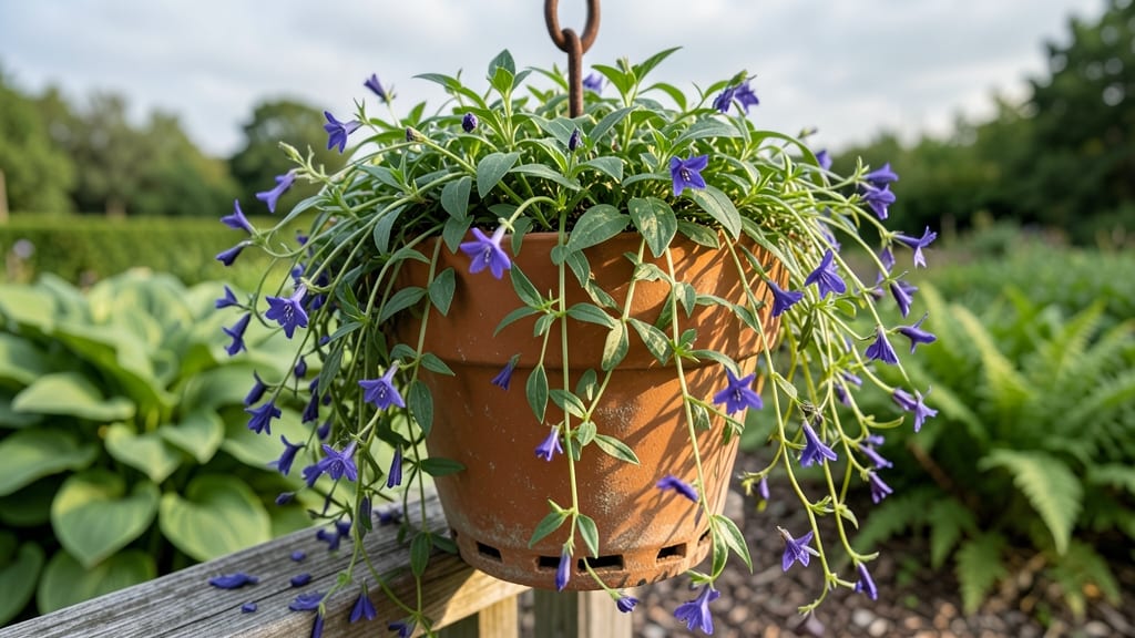Flower Box Hanging On Fence: Vertical Garden Showcase for Small Spaces