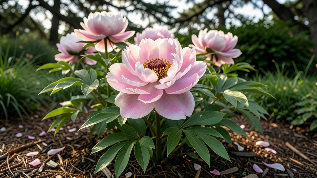 Giant Peony Flower Growing Guide: Cold-Resistant Beauty With Minimal Pruning