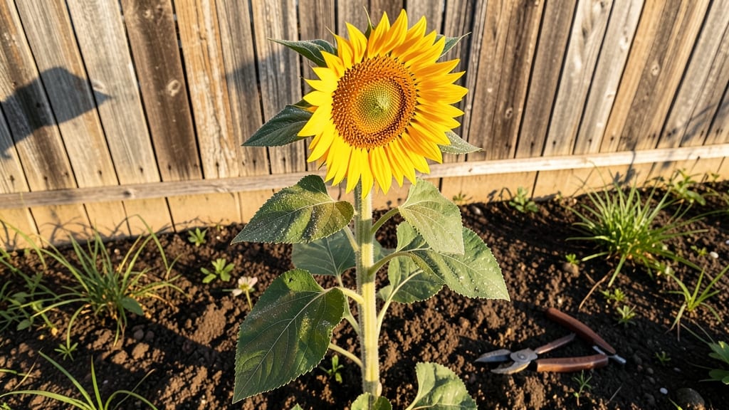 Giant Sunflower Grow a Garden: Towering Blooms From Tiny Starts in 4 Steps