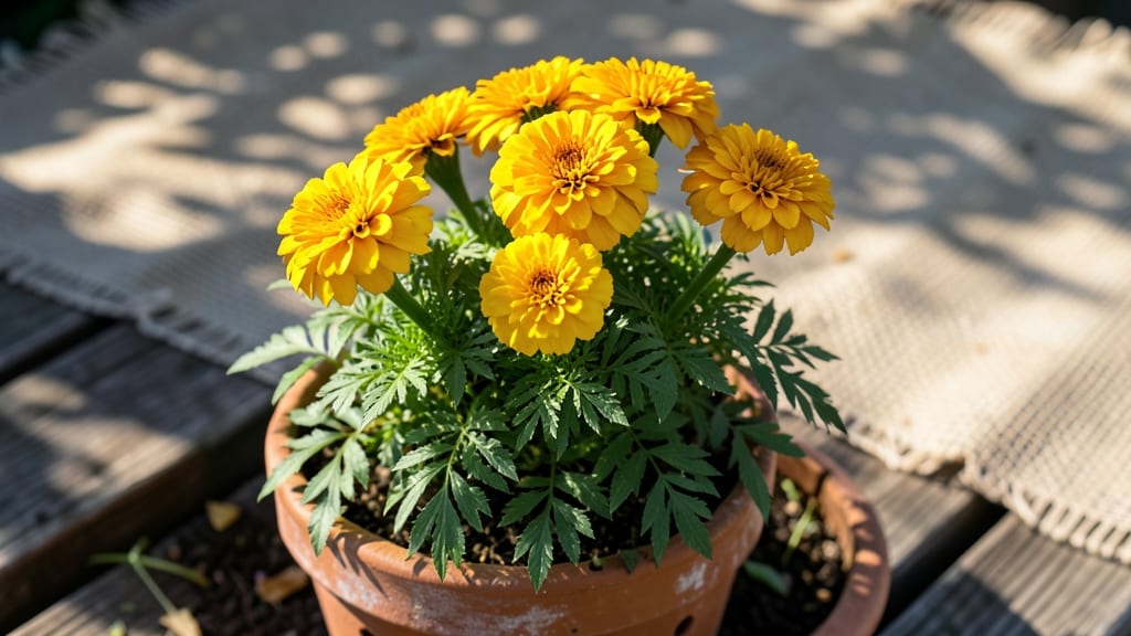 Marigolds In Flower Pots: Year-Round Color With Zero Fuss Care
