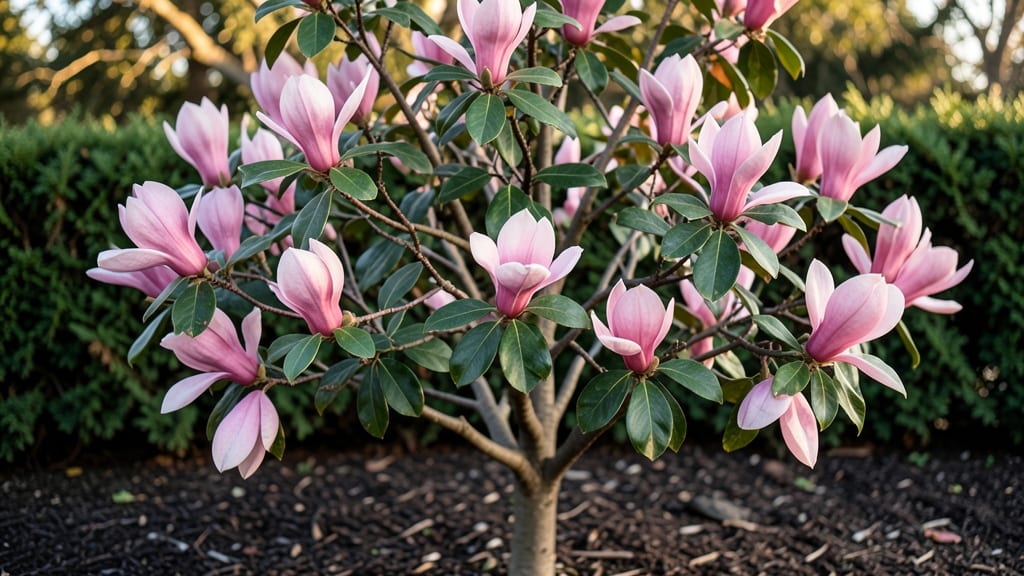 Pink Flowering Magnolia Tree: Year-Round Blooms With Minimal Pruning Effort