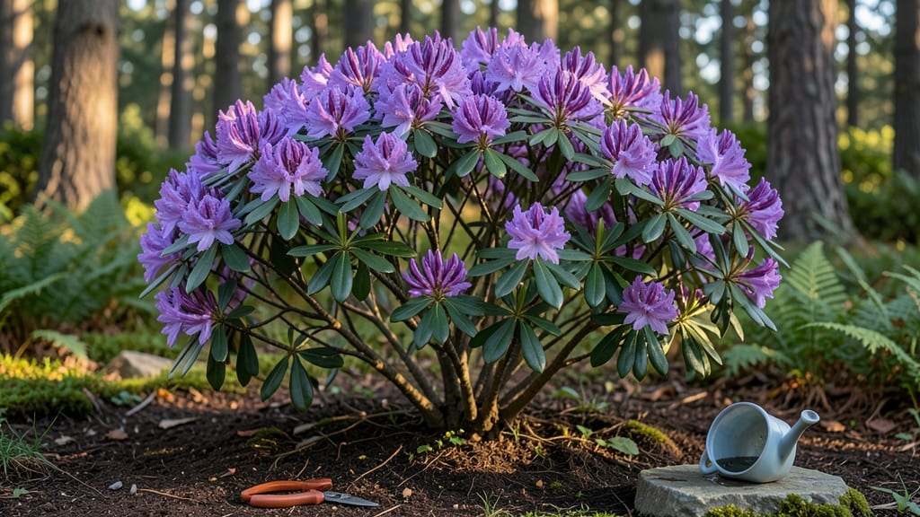 Purple Rhododendron Flowers: Pacific Northwest's Frost-Resistant Bloom Blueprint