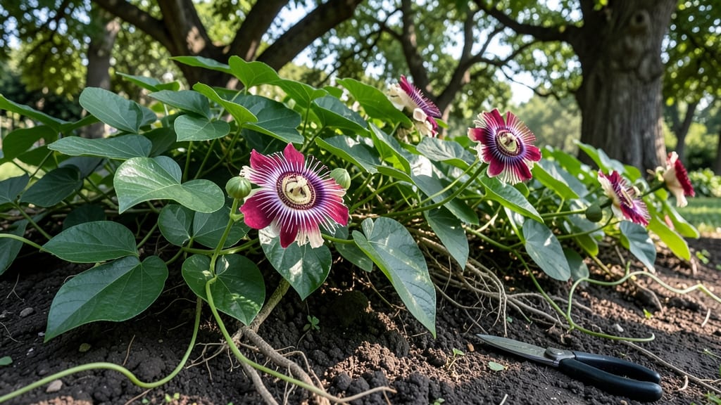 Ruby Glow Passion Flower Growing Guide: Bold Vines and Year-Round Blooms