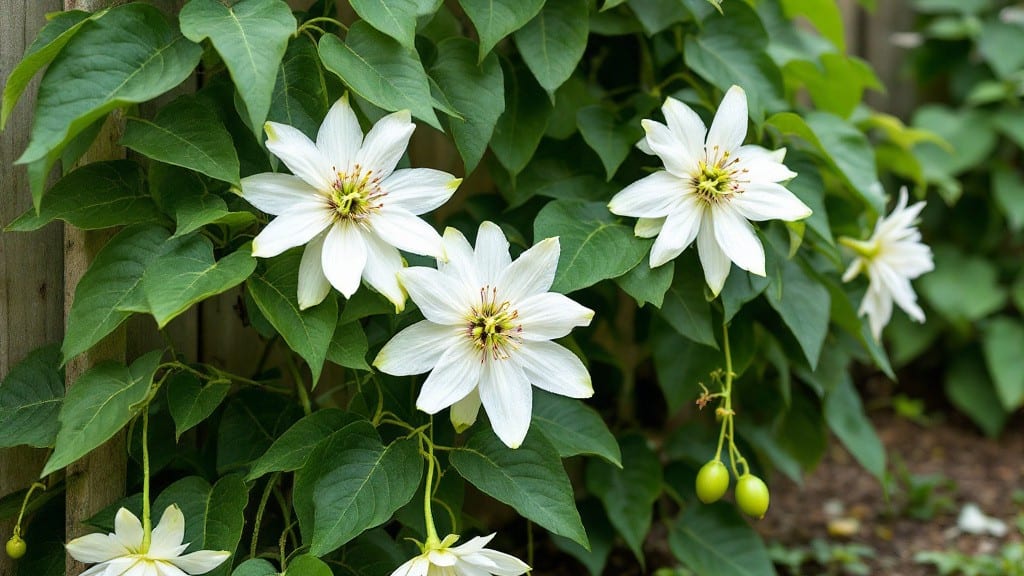 White Passion Flower Plant: Year-Round Bloom Revival Through Pruning Mastery