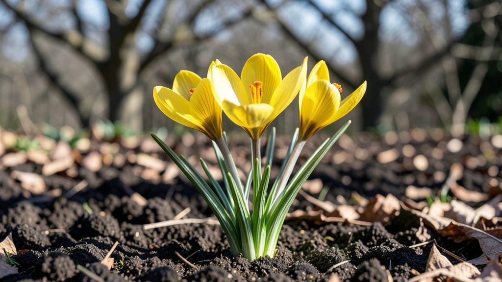 Yellow Saffron Flower Growing Guide: Golden Harvest in 60 Days